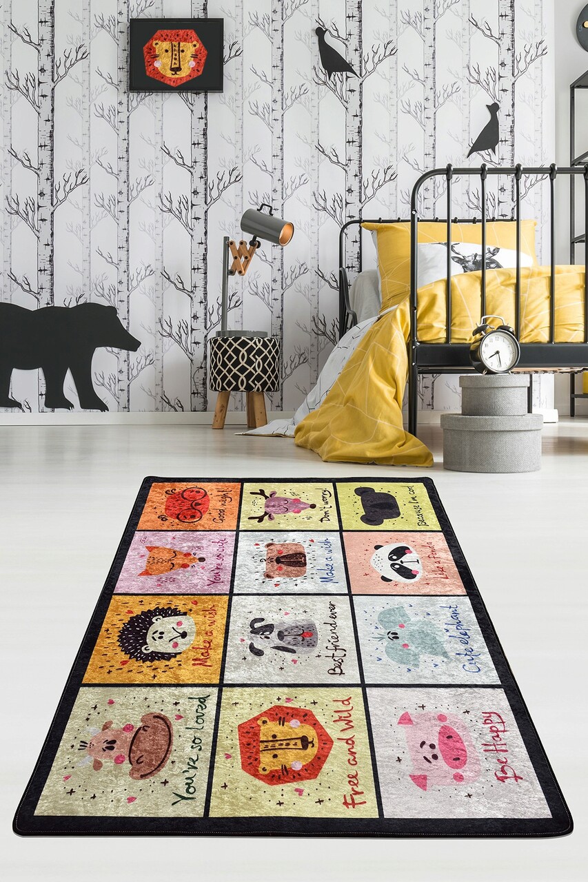 Covor pentru copii, Fazenda 200 x 290, 200x290 cm, Multicolor - imagine 4